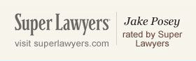 Logo Recognizing The Posey Law Firm, P.C.'s affiliation with Super Lawyers
